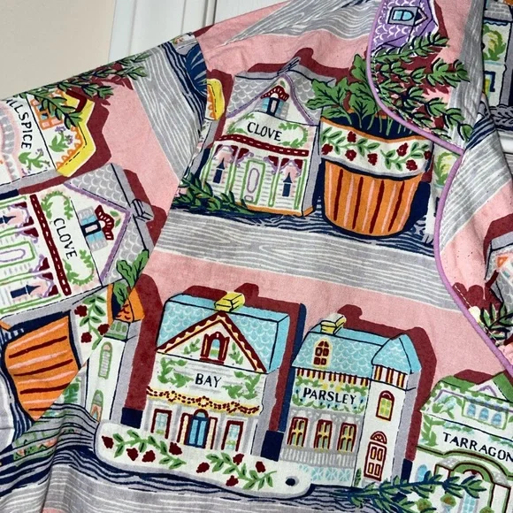 Printfresh x Lenox Spice Village Short PJ Set - Picture 4 of 9